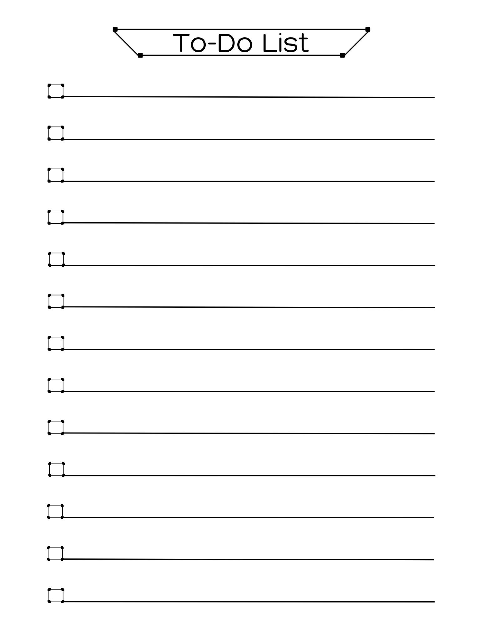 To-Do, Reminder, Monthly Check List